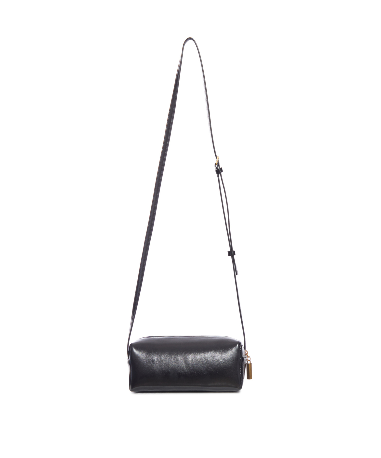 Khaite Kye Mini Calfskin Leather Crossbody Bag In Black