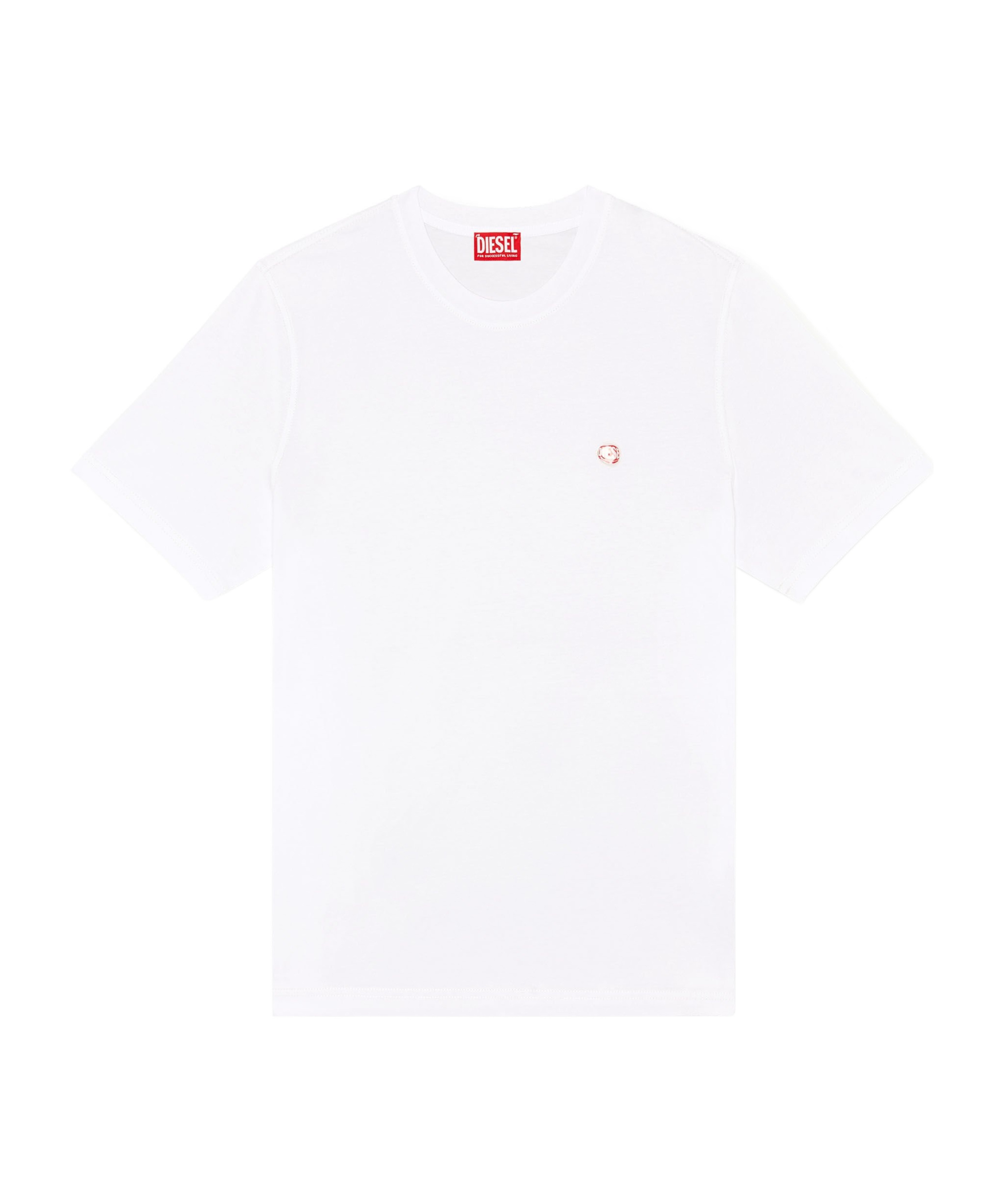 Diesel T-shirt With Small T-boxt-k2 Logo In White