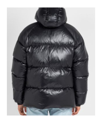 Pyrenex Long-sleeved Down Jacket In Black