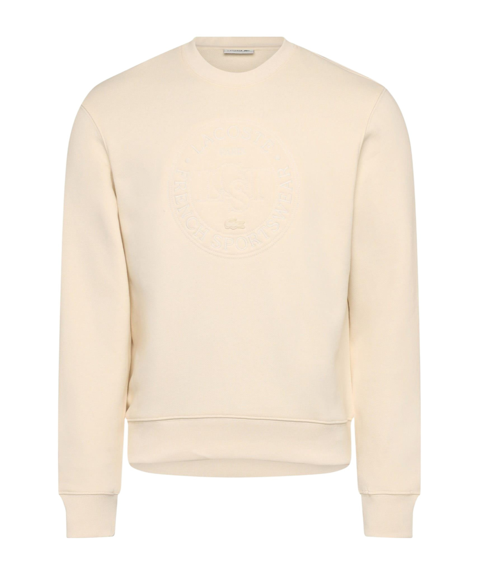 Lacoste Crewneck Sweatshirt In Nude