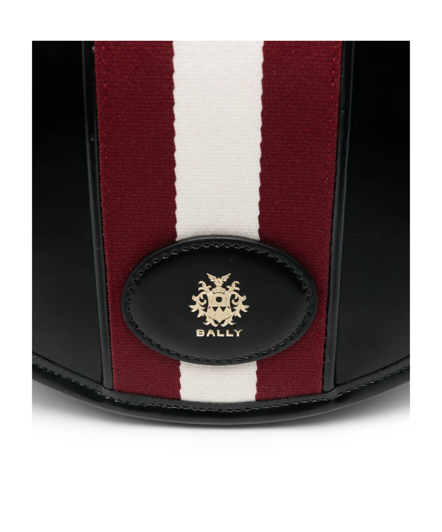 Bally Flap Shoulder Bag In Black