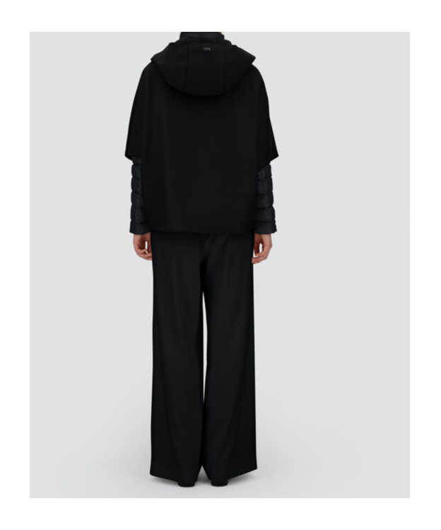 Herno Double Layered Down Jacket In Black