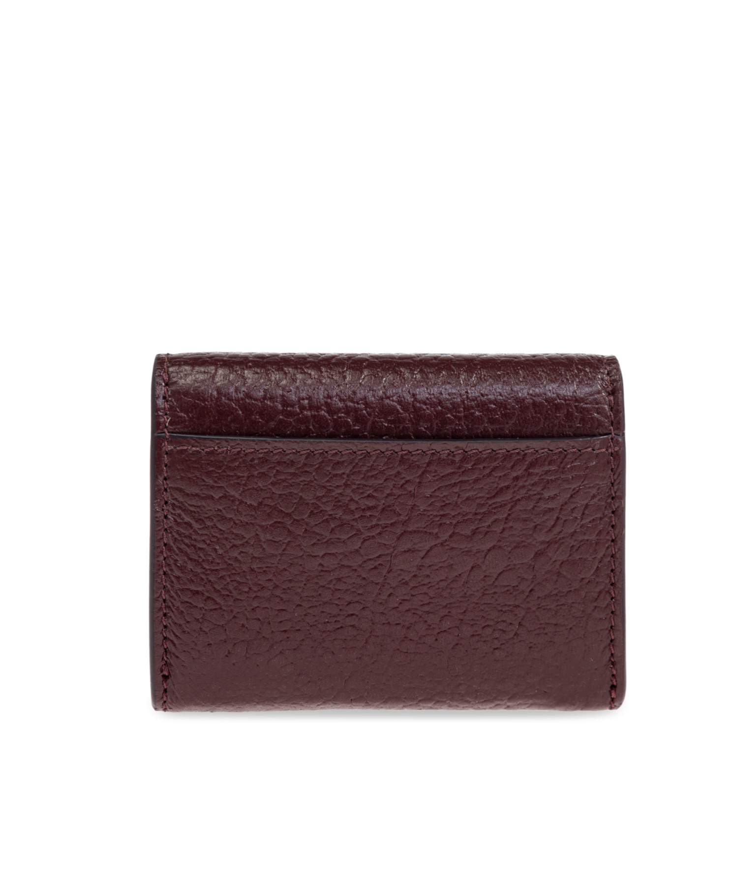 Alexander Mcqueen Leather Fold-over Wallet In Red