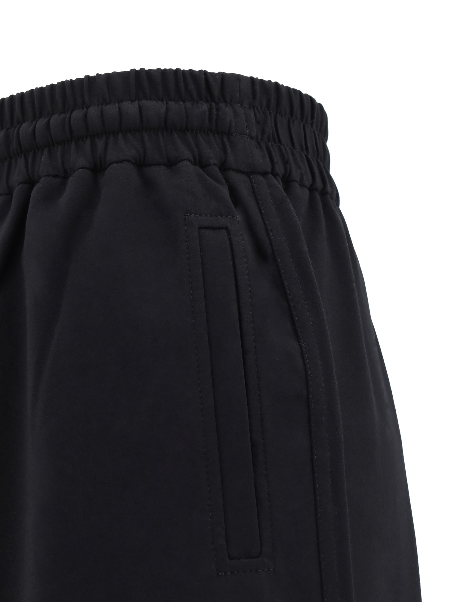 Brunello Cucinelli Drawstring Sweatpants In Black