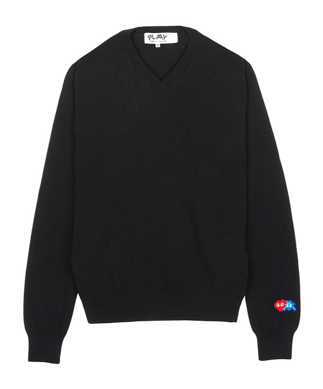 Comme Des Garçons Comme Des Garcons X Invader Long-sleeved Sweater
