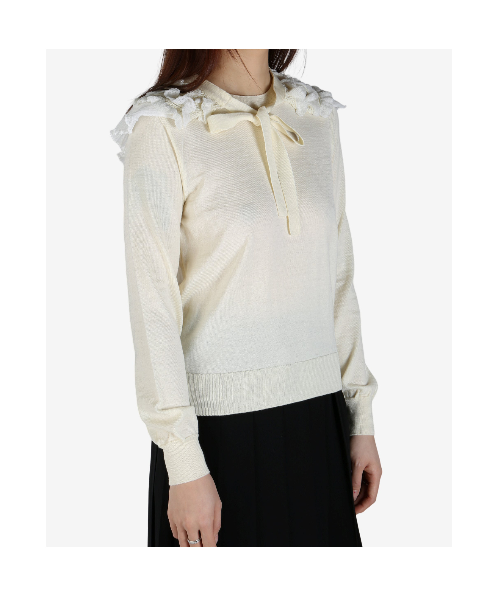 COMME DES GARÇONS CAPE-DETAIL JUMPER 
