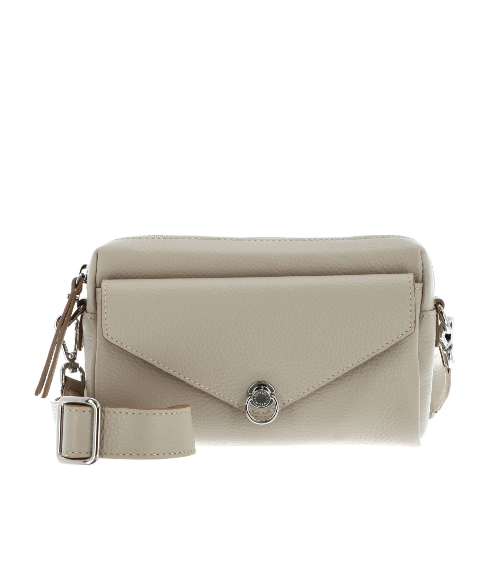 Gianni Chiarini Adjustable Shoulder Bag In Nude