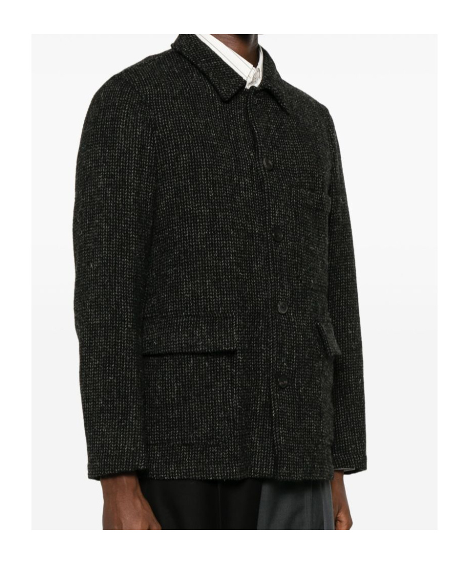 Dries Van Noten Long-sleeved Jacket In Black
