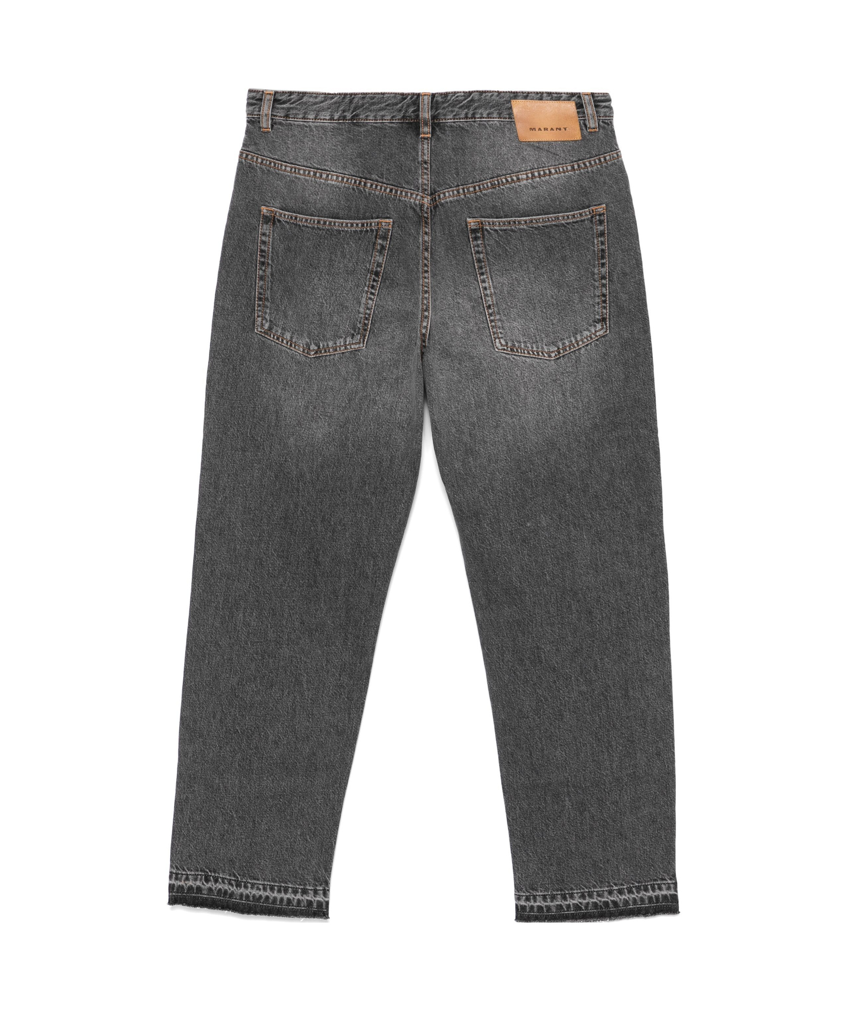 Isabel Marant Belt-loop Jeans In Black