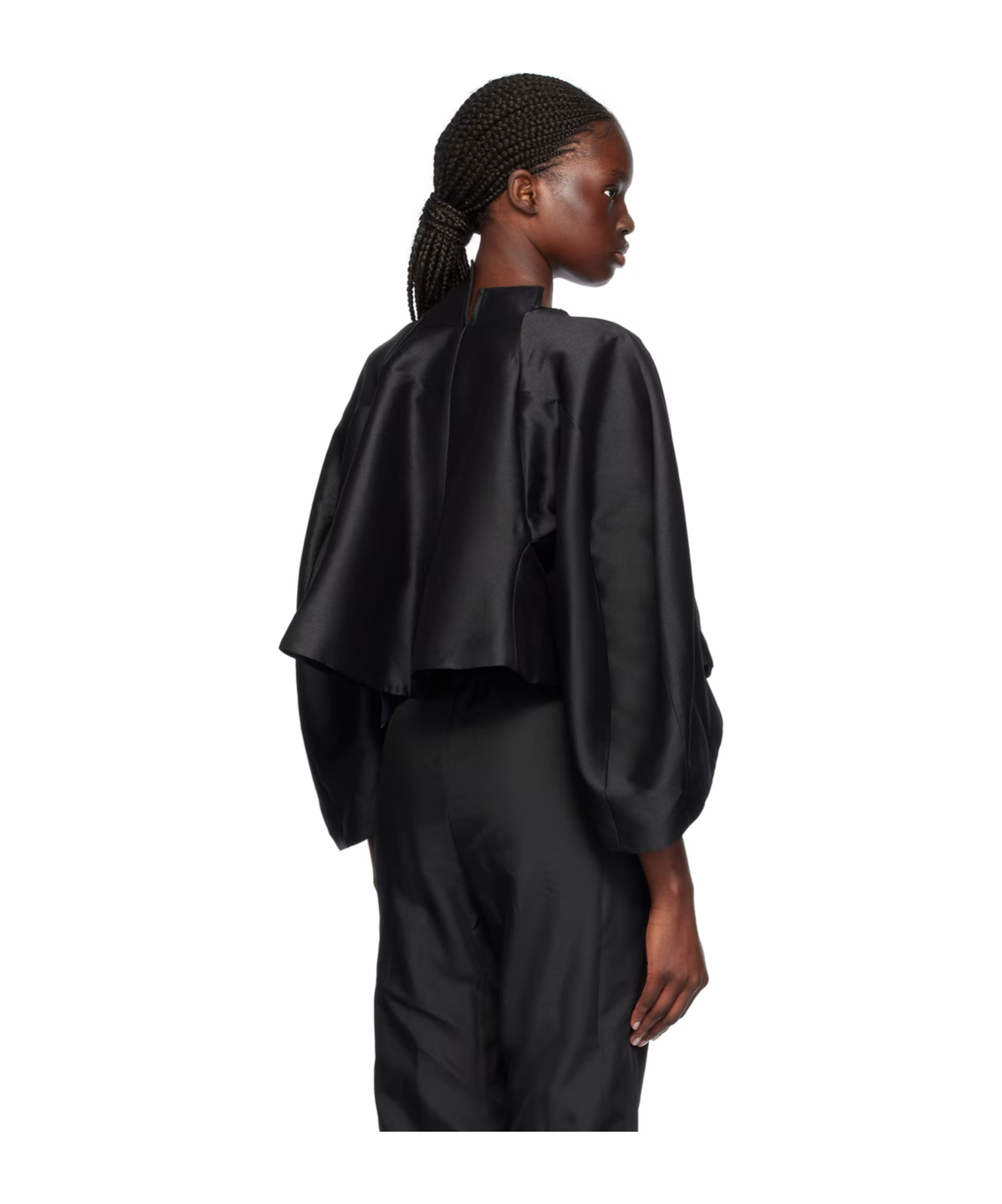 COMME DES GARÇONS ASYMMETRIC CROP TOP