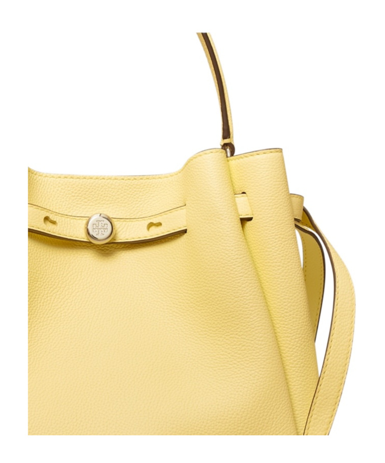 Tory Burch Romy Bucket Bag In Nude