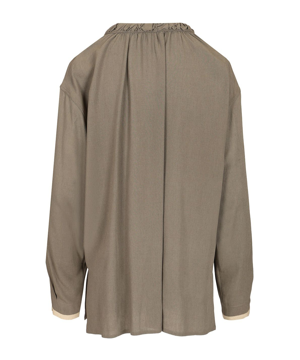 Durazzi Milano Charcoal Grey Blouse Shirts Grey In Grey