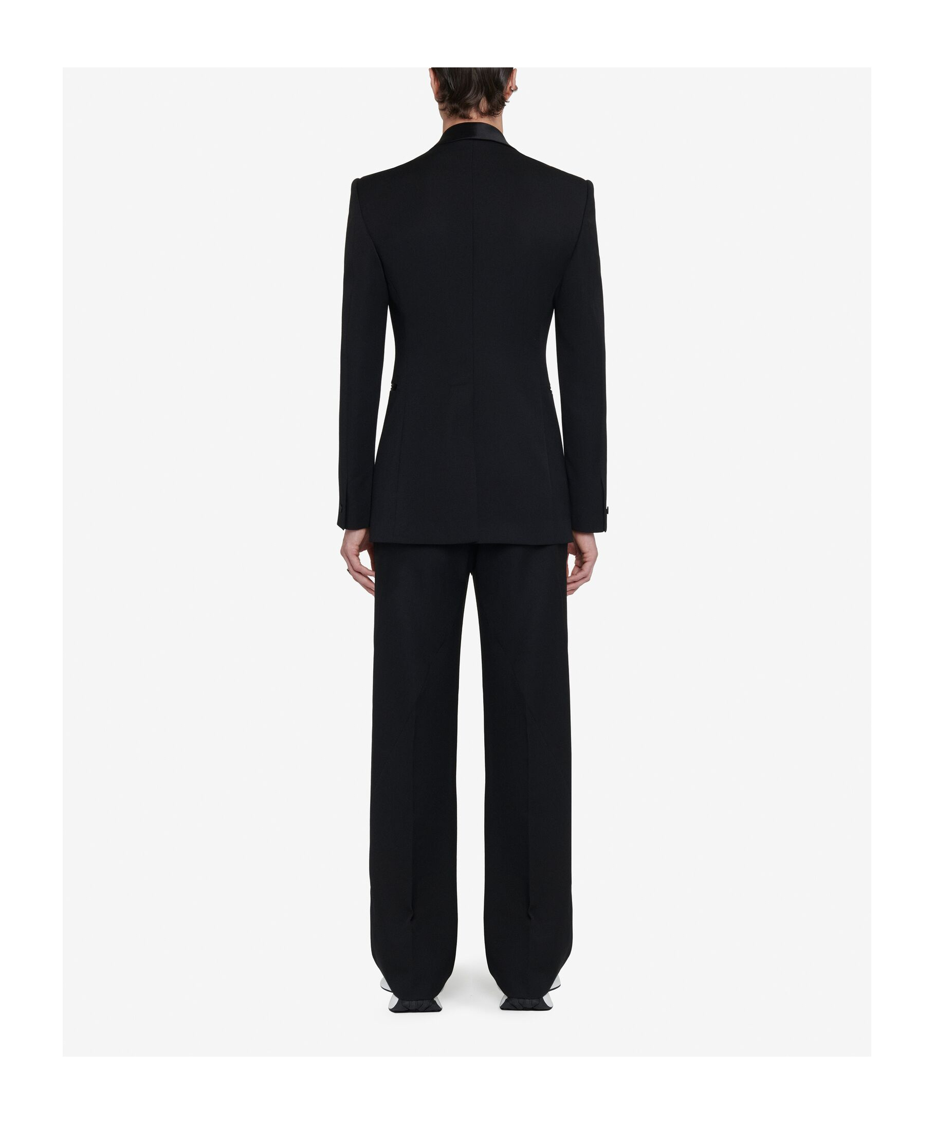 ALEXANDER MCQUEEN DOUBLE-BREASTED TUXEDO JACKET