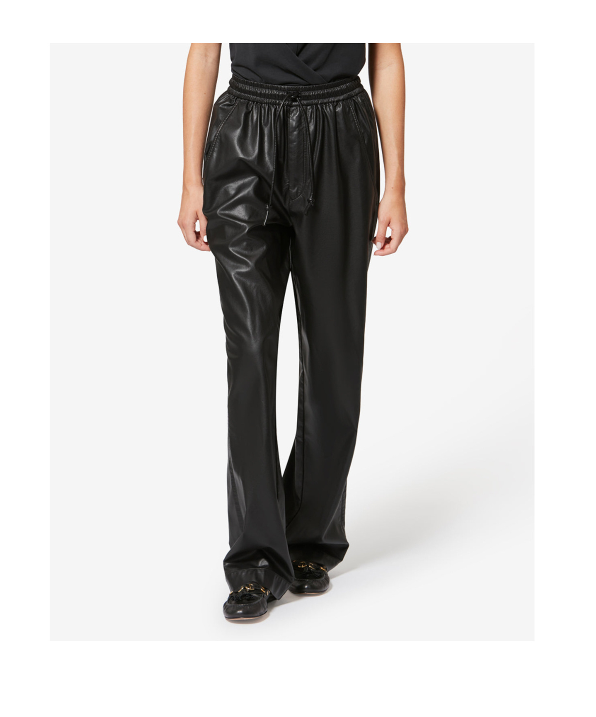 Isabel Marant Étoile Elasticated-waistband Trousers In Animal Print