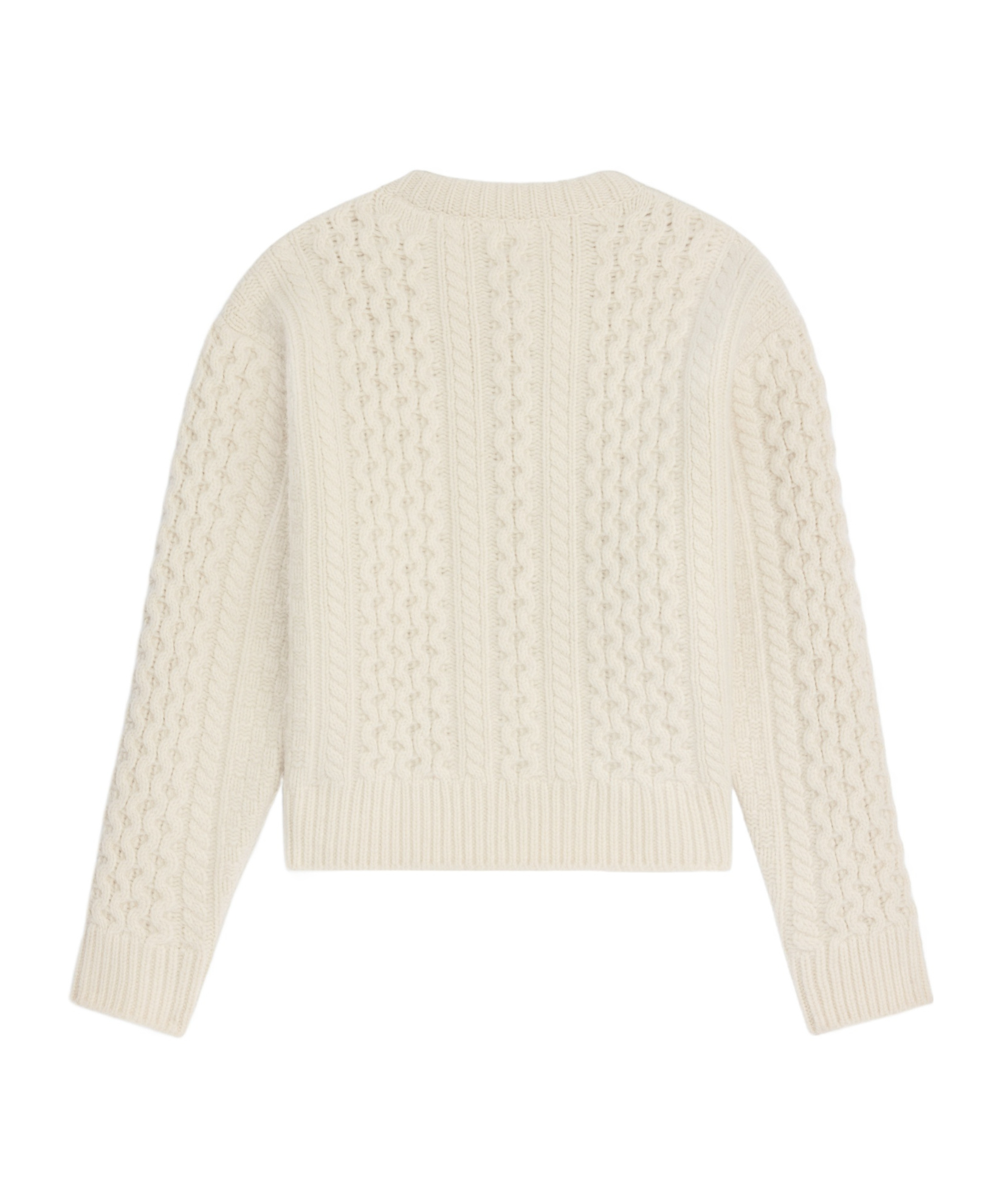Celine Wool Triomphe Cardigan For Women In Nude