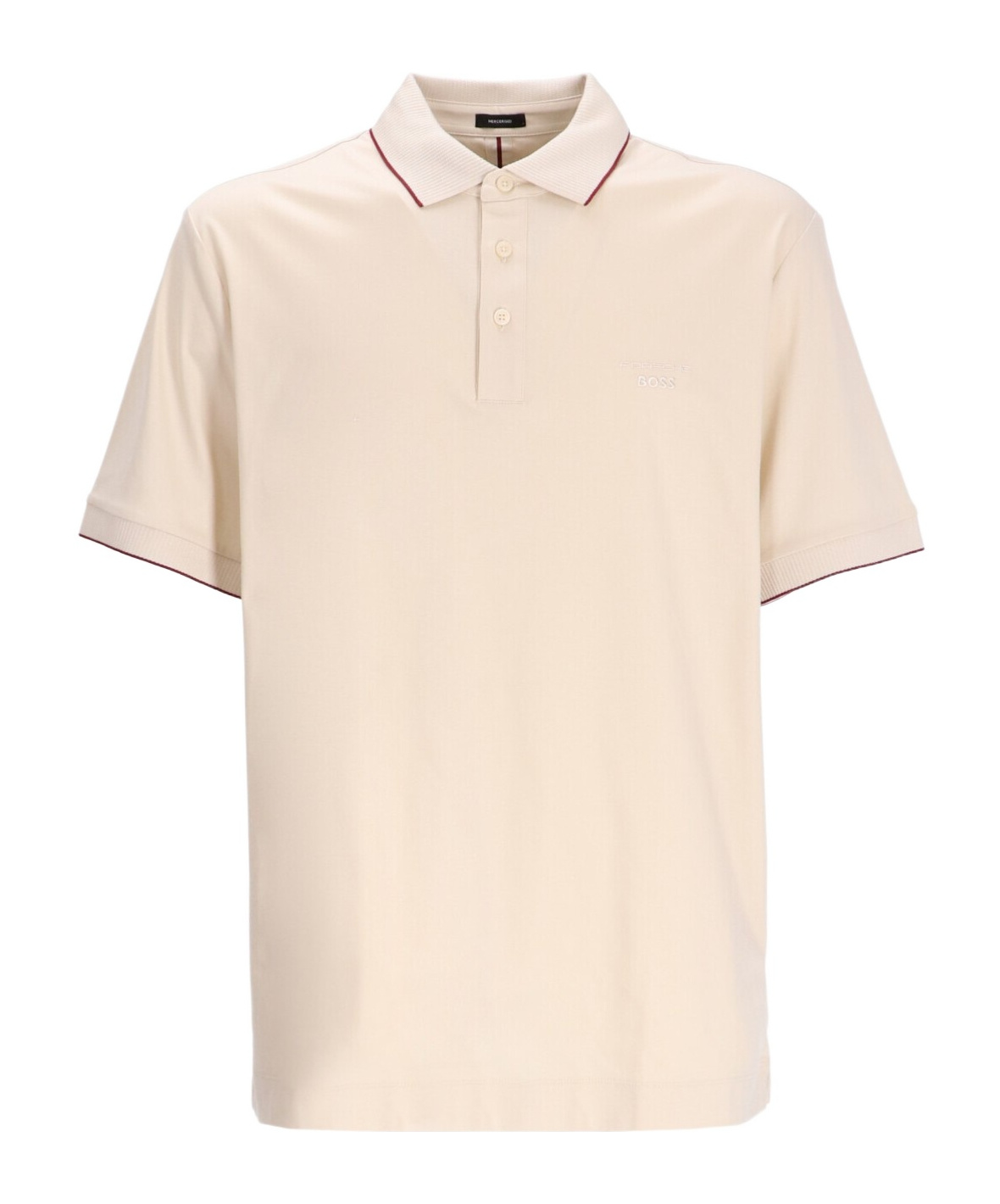 Hugo Boss X Porsche Polo Shirt In Nude