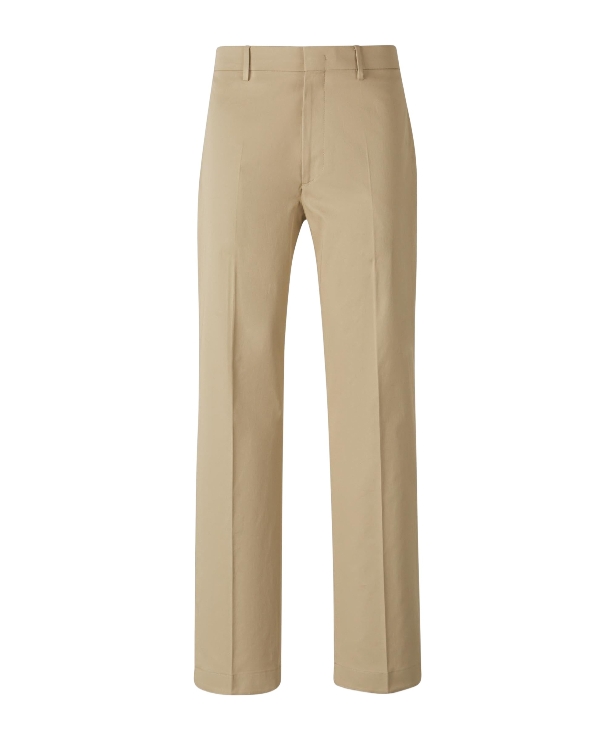 BERWICH PRESSED-CREASE CHINOS