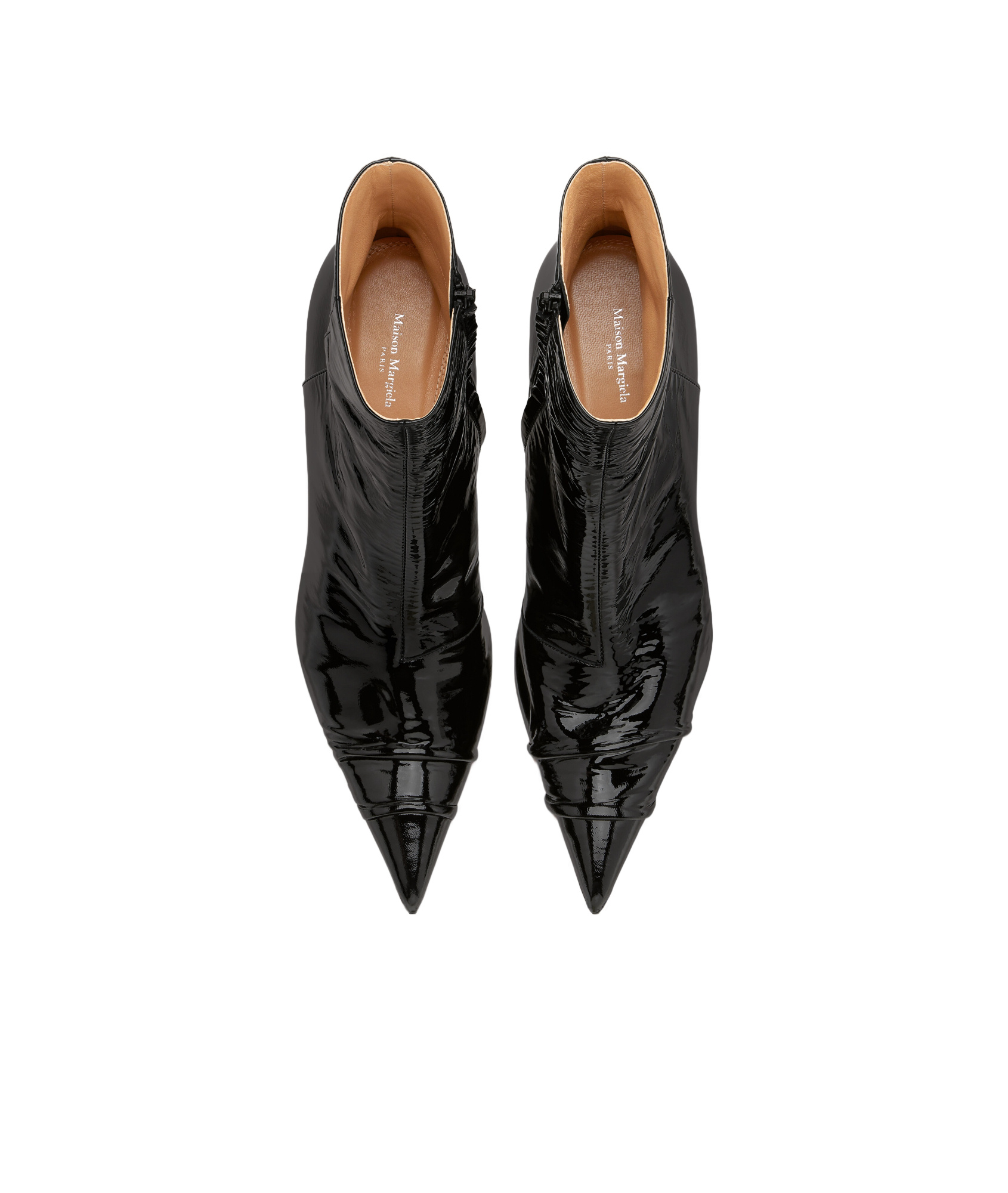 Maison Margiela Kinkies Ankle Boots In Black
