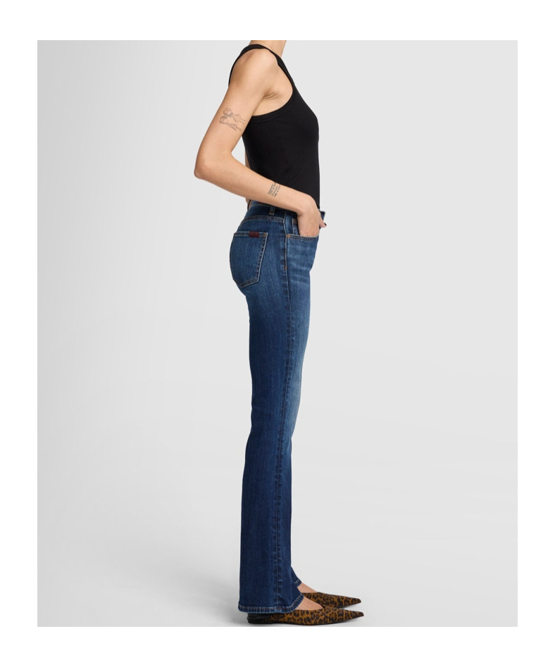 7 For All Mankind Mid-waist Bell Bottoms Jeans In Blue