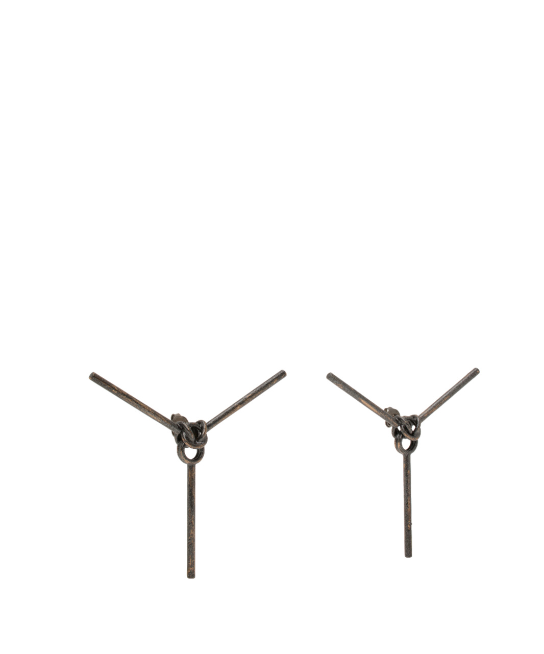 Y/project Y Curb Chain Earrings In Multicolor