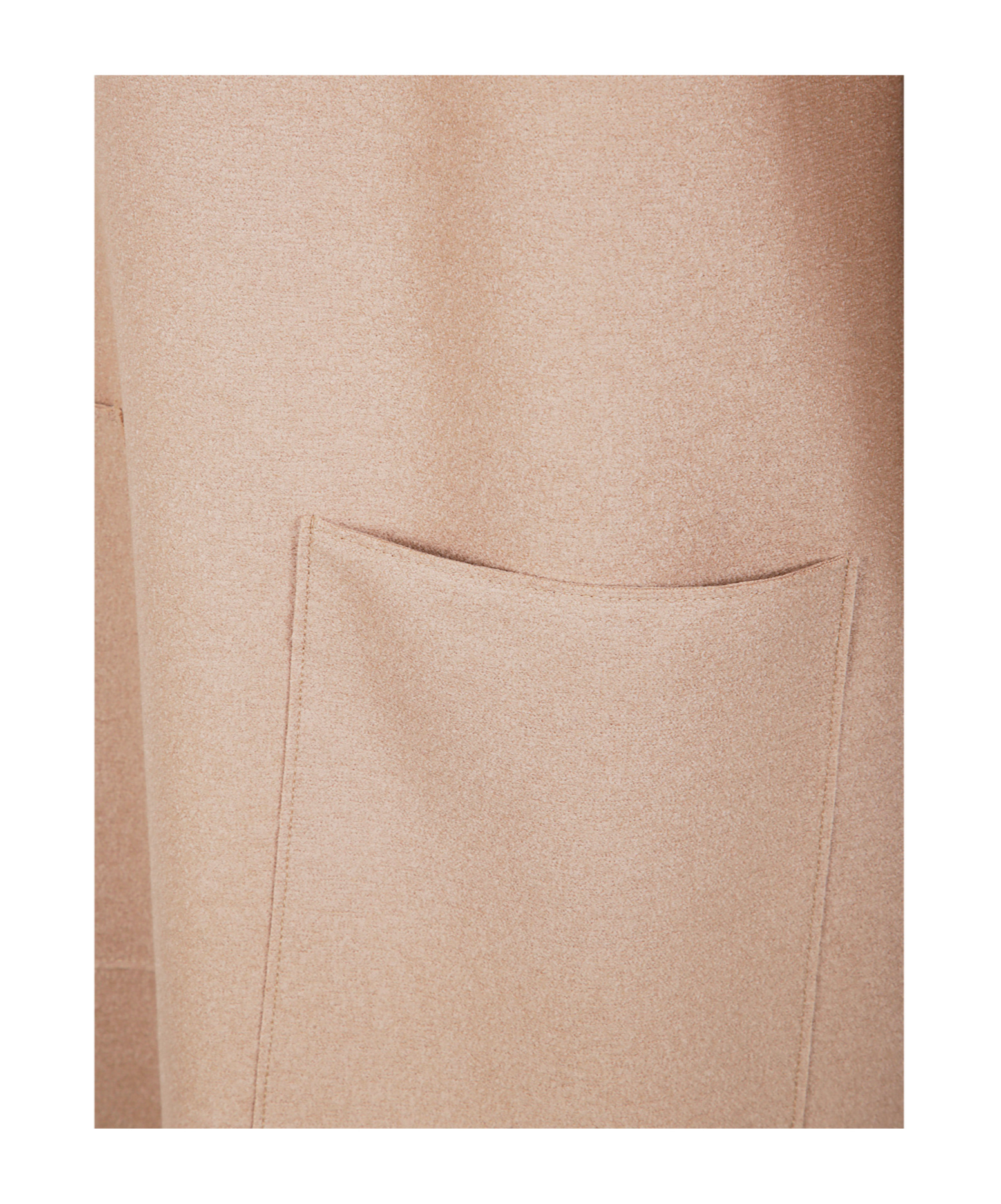 Harris Wharf London Women Geometric Dress With Pockets Light Pressed Wool In Brown