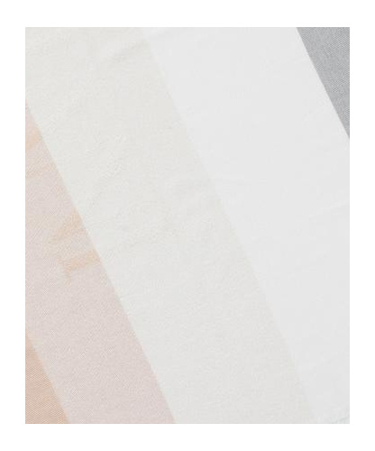 Emporio Armani Giorgio Armani Two-toned Fringed Edge Scarf In White