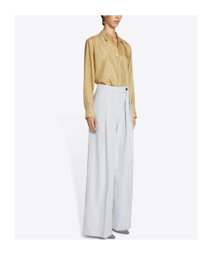Dries Van Noten Pattern Long-sleeved Shirt In Nude
