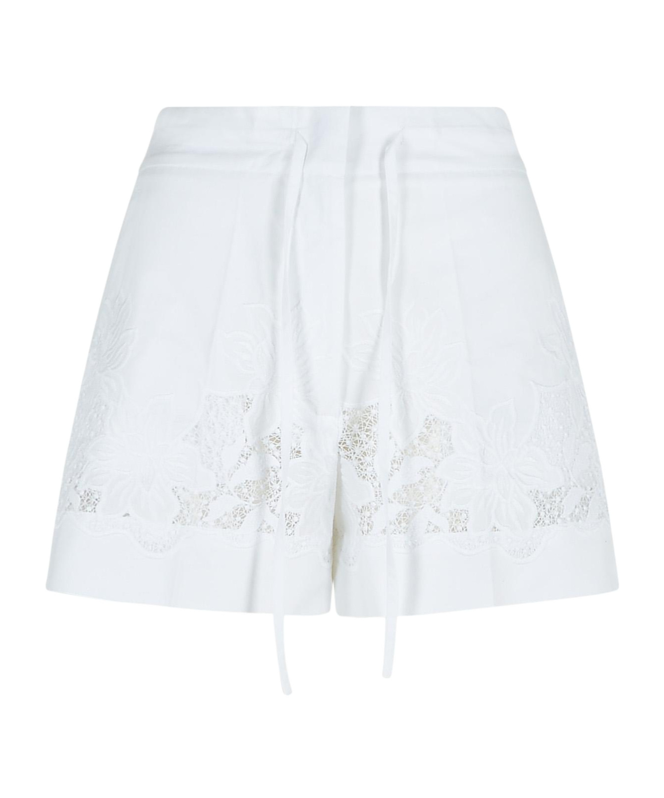 P.a.r.o.s.h Drawstring Shorts In White