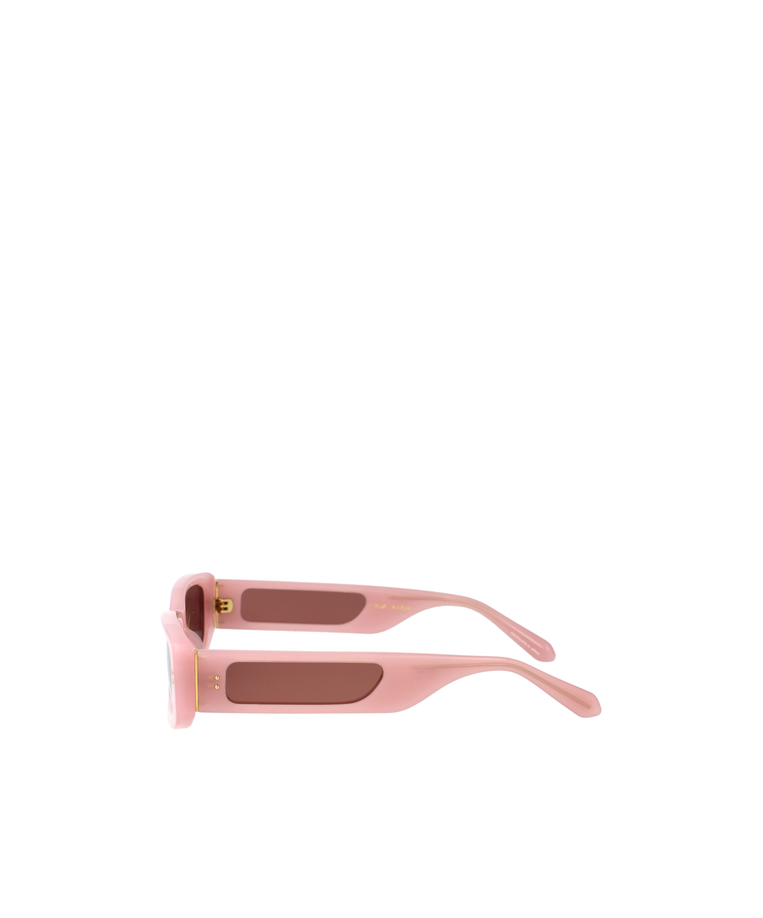 Linda Farrow Square Sunglasses In Red