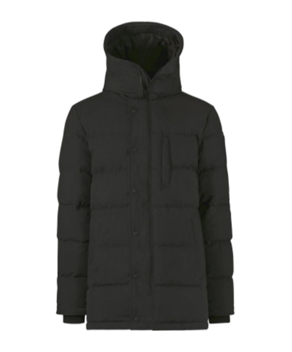 Canada Goose Long-sleeved Down Jacket In Black
