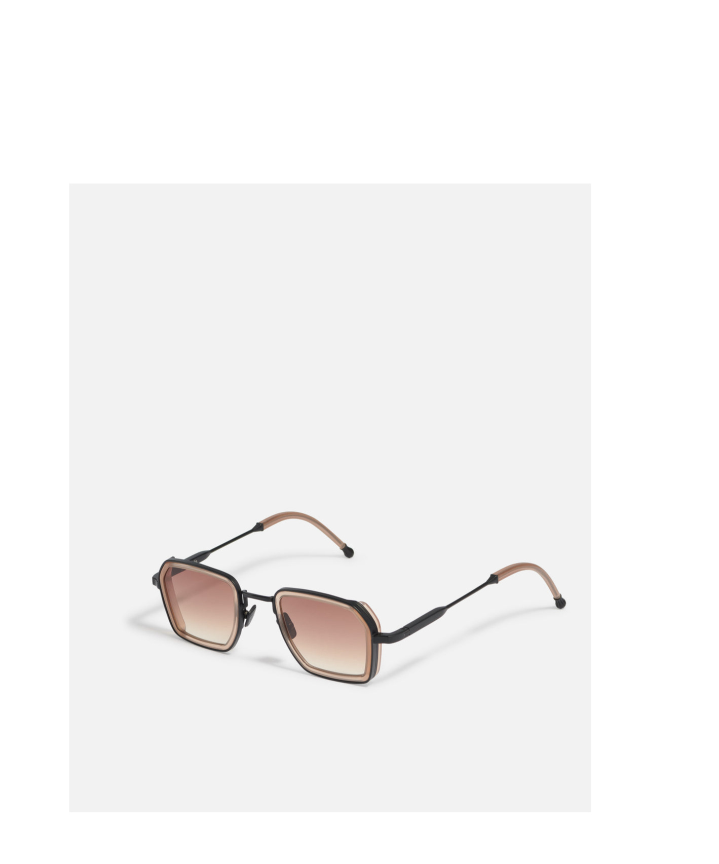 John Dalia Full Frame Sunglasses In Nude