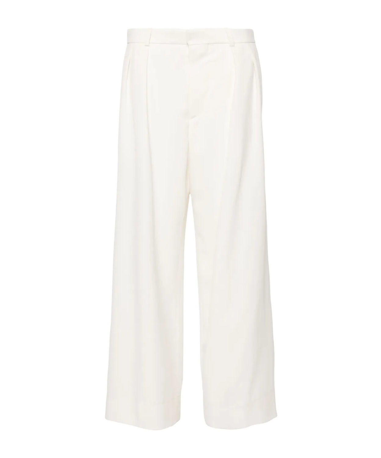 Shop Wardrobe.nyc Embossed Wide-leg Casual Pants