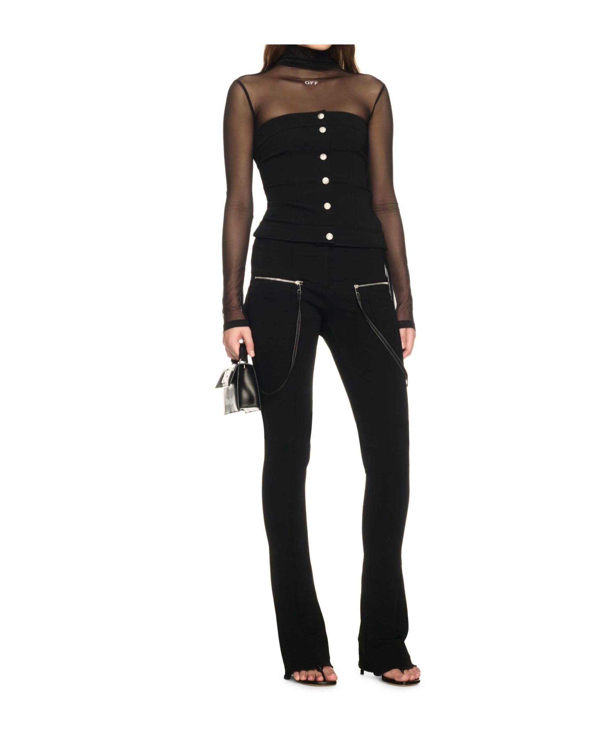 Off-white Britney Trousers In Black