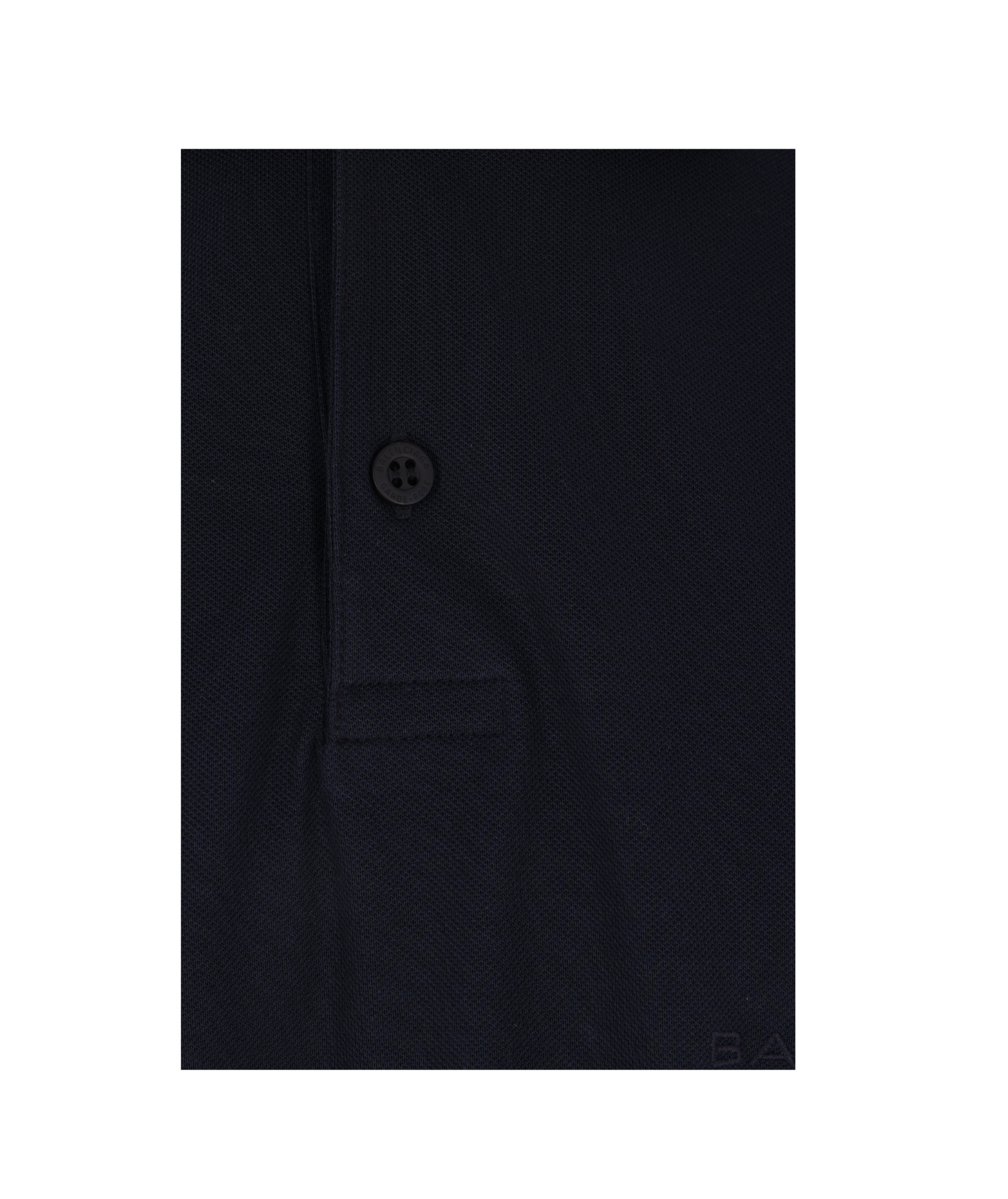 Balenciaga Logo's Polo Shirt In Black