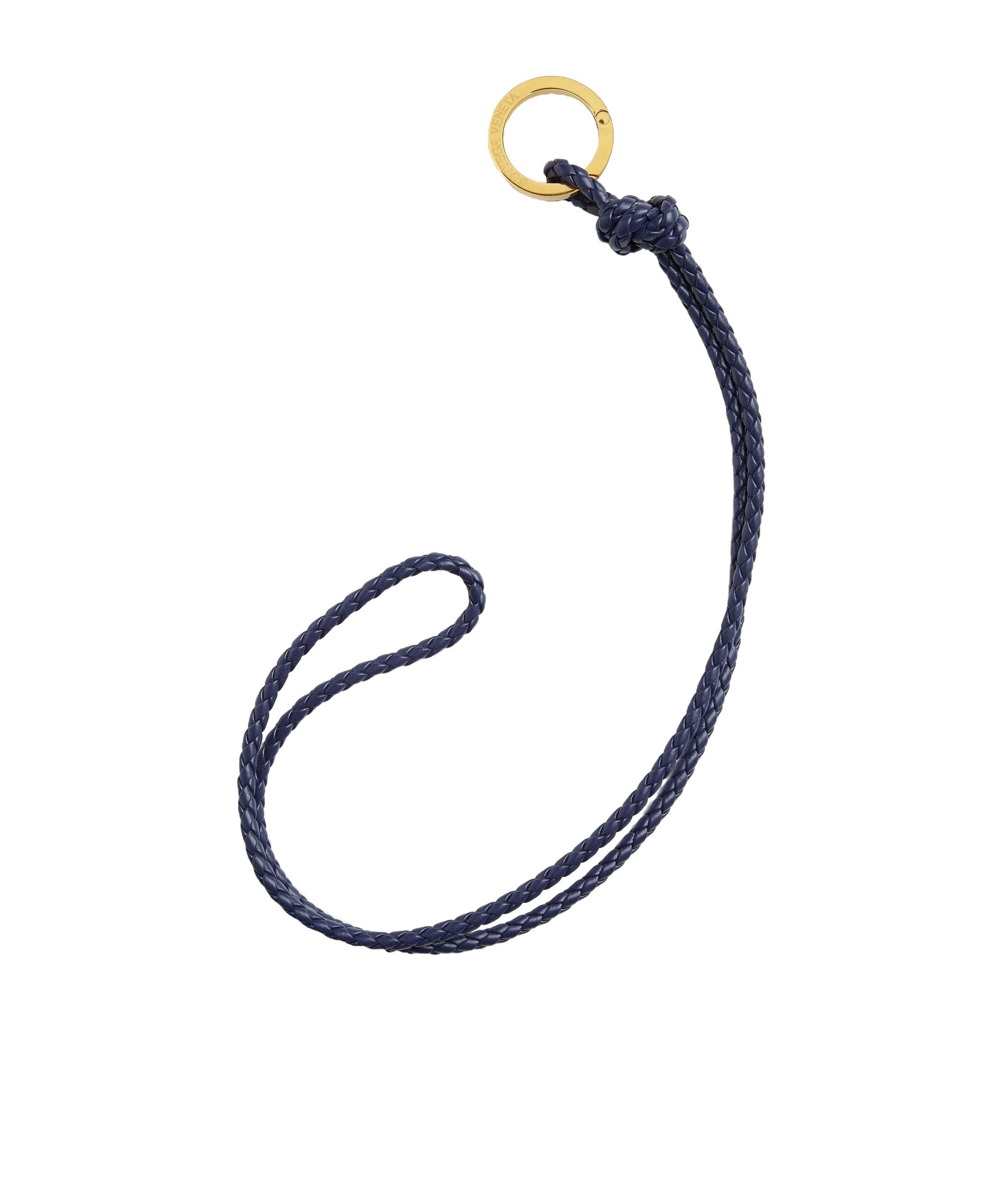 BOTTEGA VENETA INTRECCIO LONG KEY RING