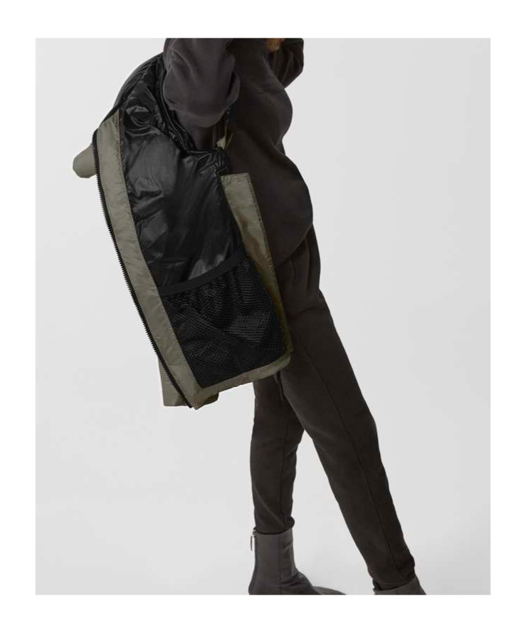 Canada Goose Cypress Puffer Jacket In Black