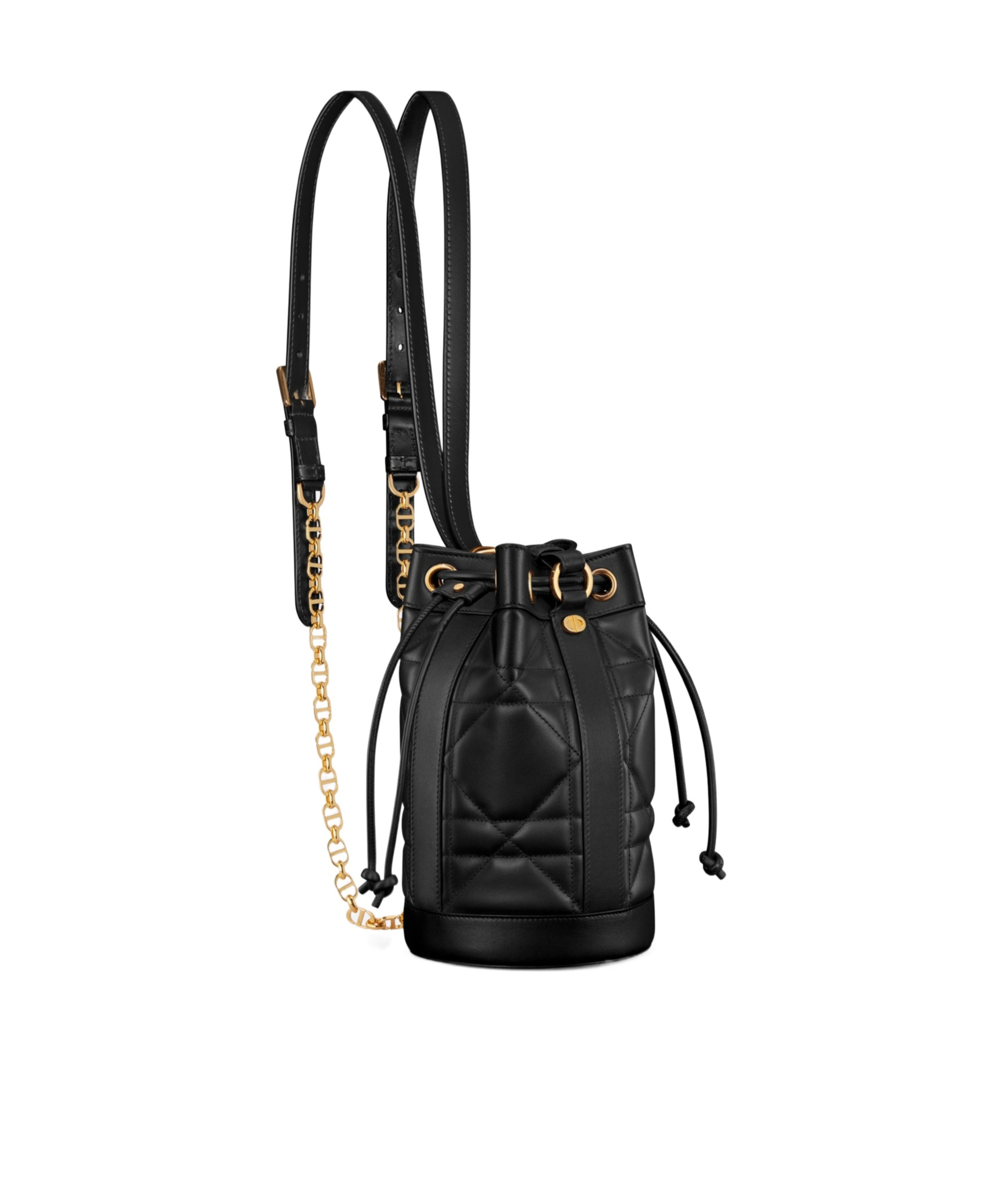 Dior Leather Backpack In Black