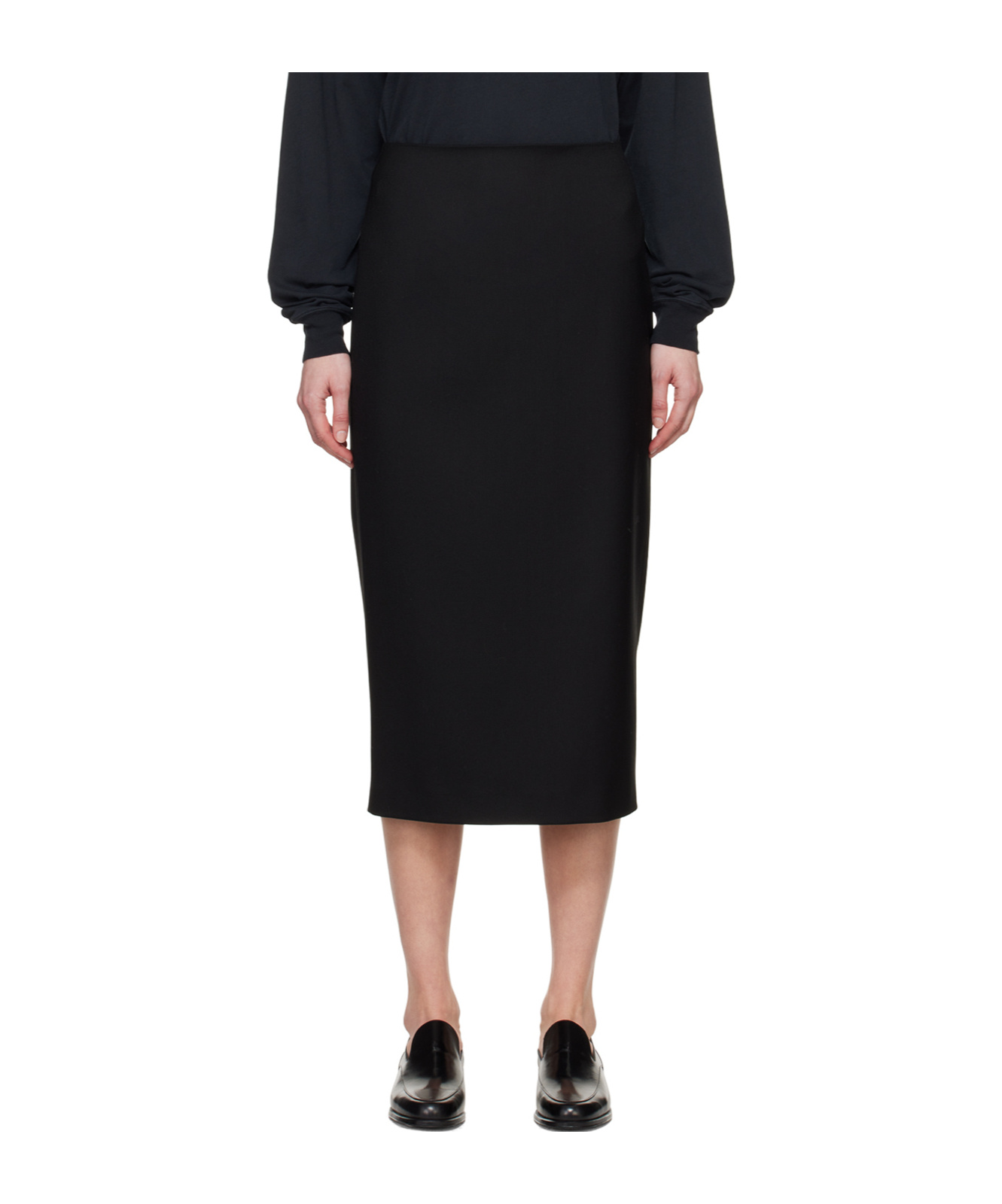 Shop The Row Bartellette Skirt In Black