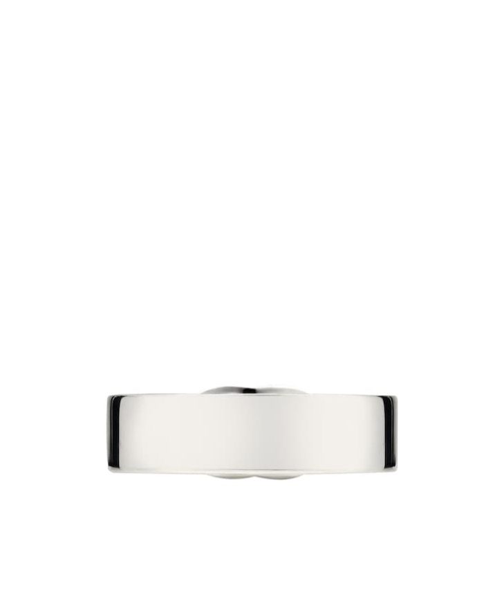 Gucci Interlocking Ring In White