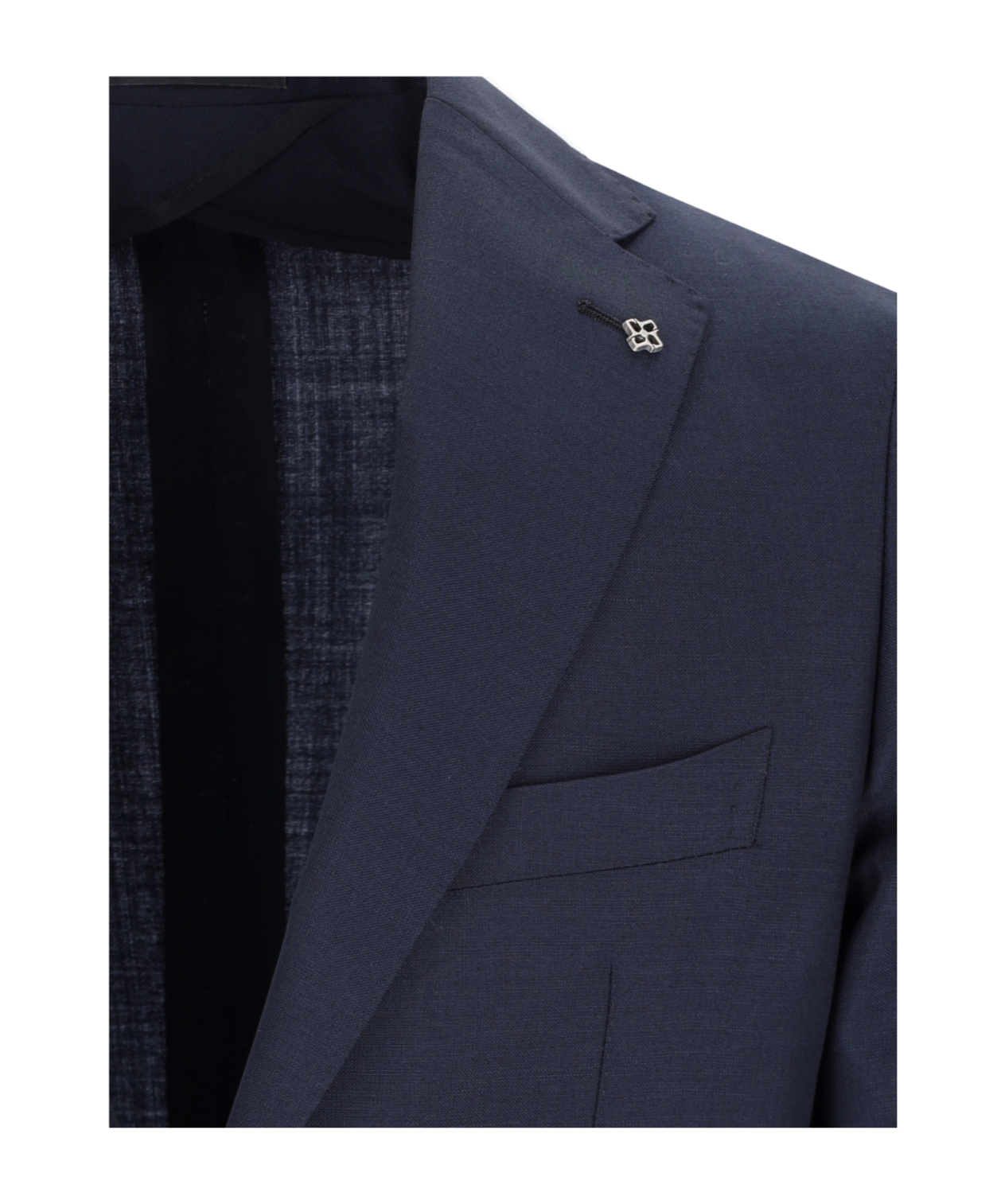 Tagliatore Stretch Virgin Wool Suit In Black