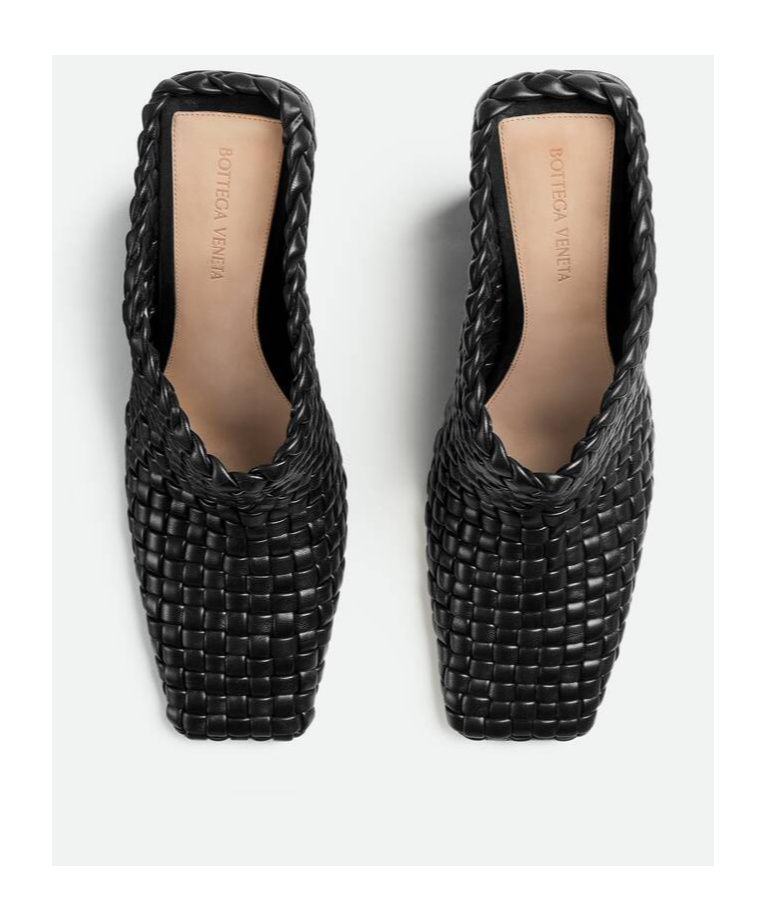 Bottega Veneta Ventura Mule In Black