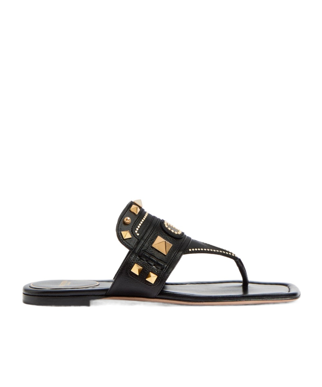 VALENTINO GARAVANI PLASTER CASTER BUFFALO THONG SANDAL