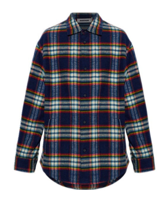 Darkpark Check-pattern Cotton Shirt In Multi