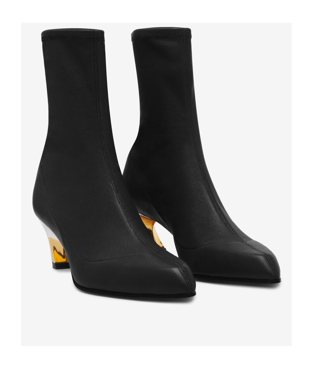 Shop Alexander Mcqueen 55mm Armadillo Boots In Black
