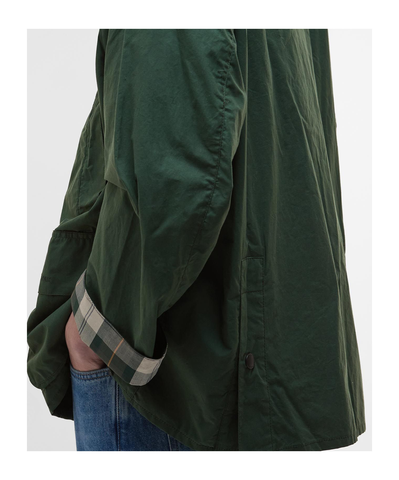 BARBOUR OVERSIZED BEDALE CASUAL JACKET
