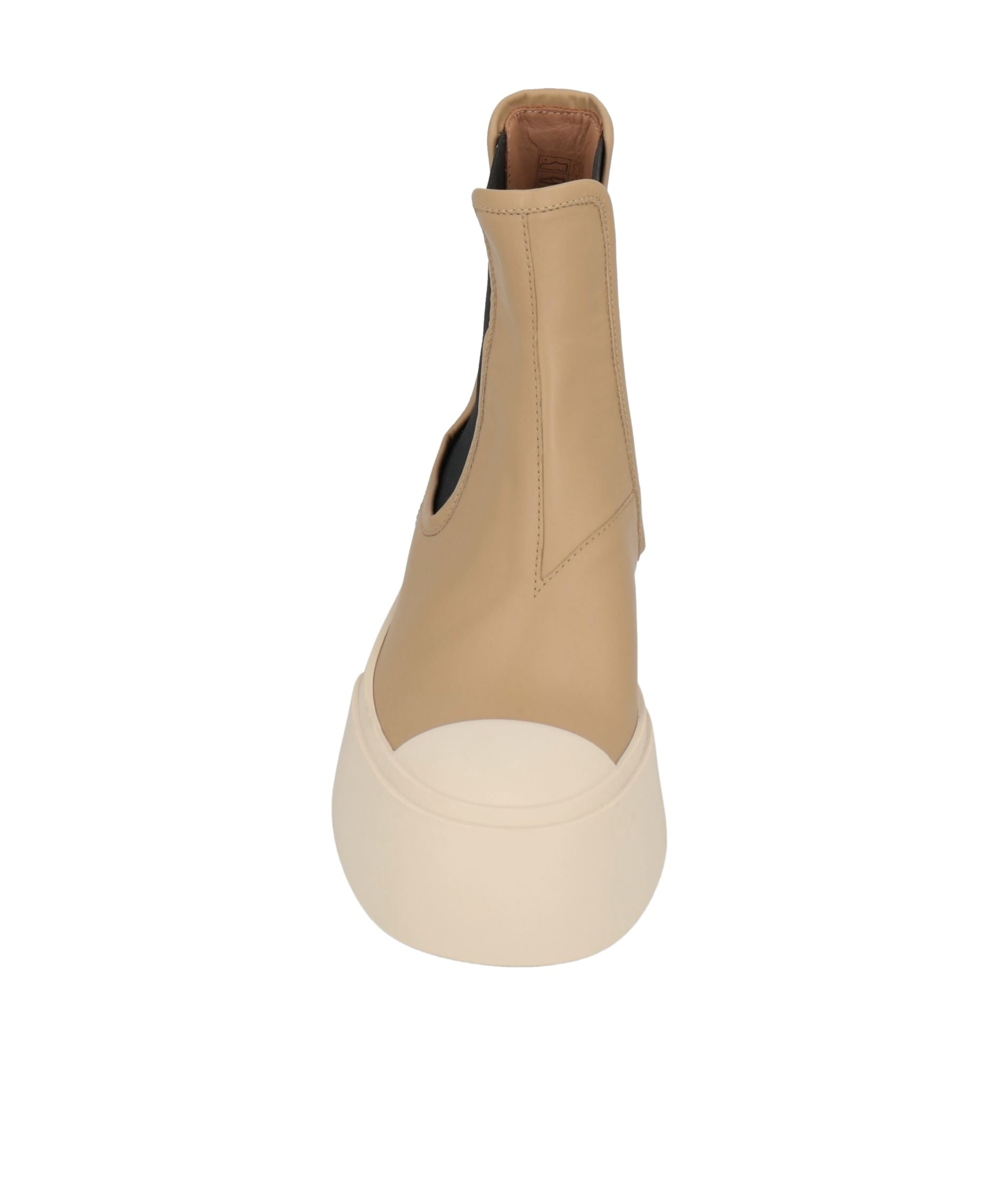 Marni Minimalist Chelsea Boots In Nude