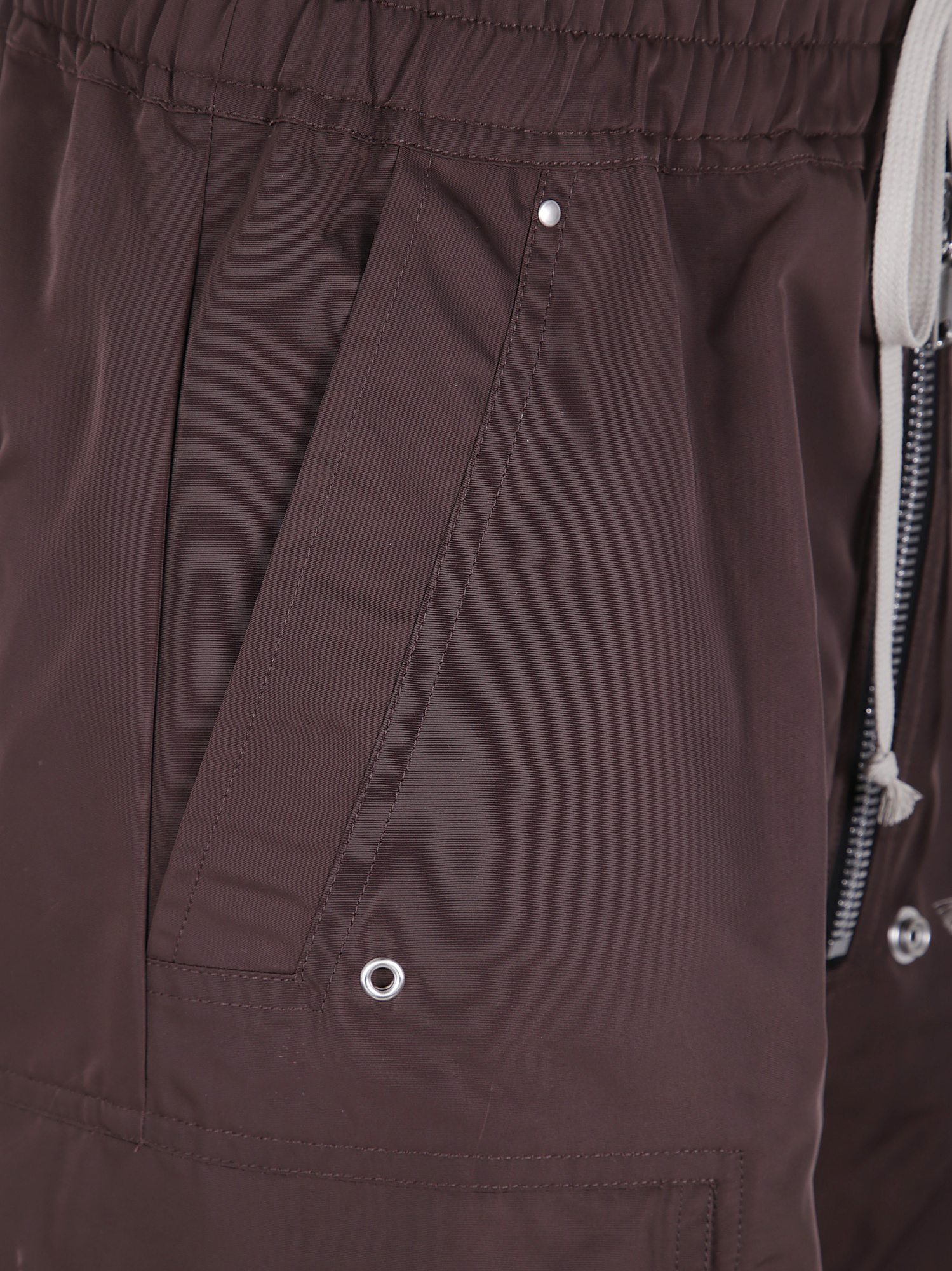 Rick Owens Drawstring Casual Pants In Red
