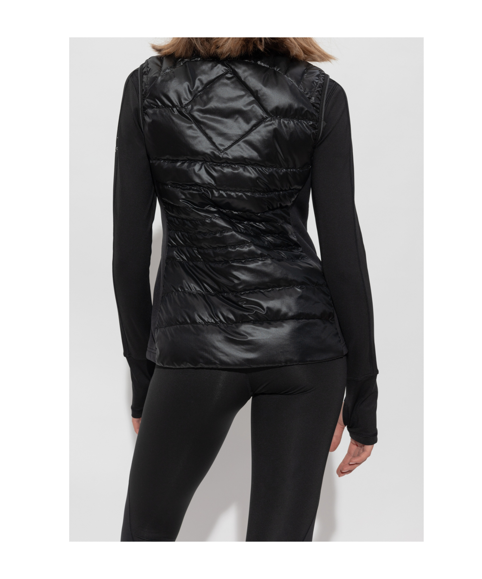 Shop Canada Goose Hybridge Gilet In Black