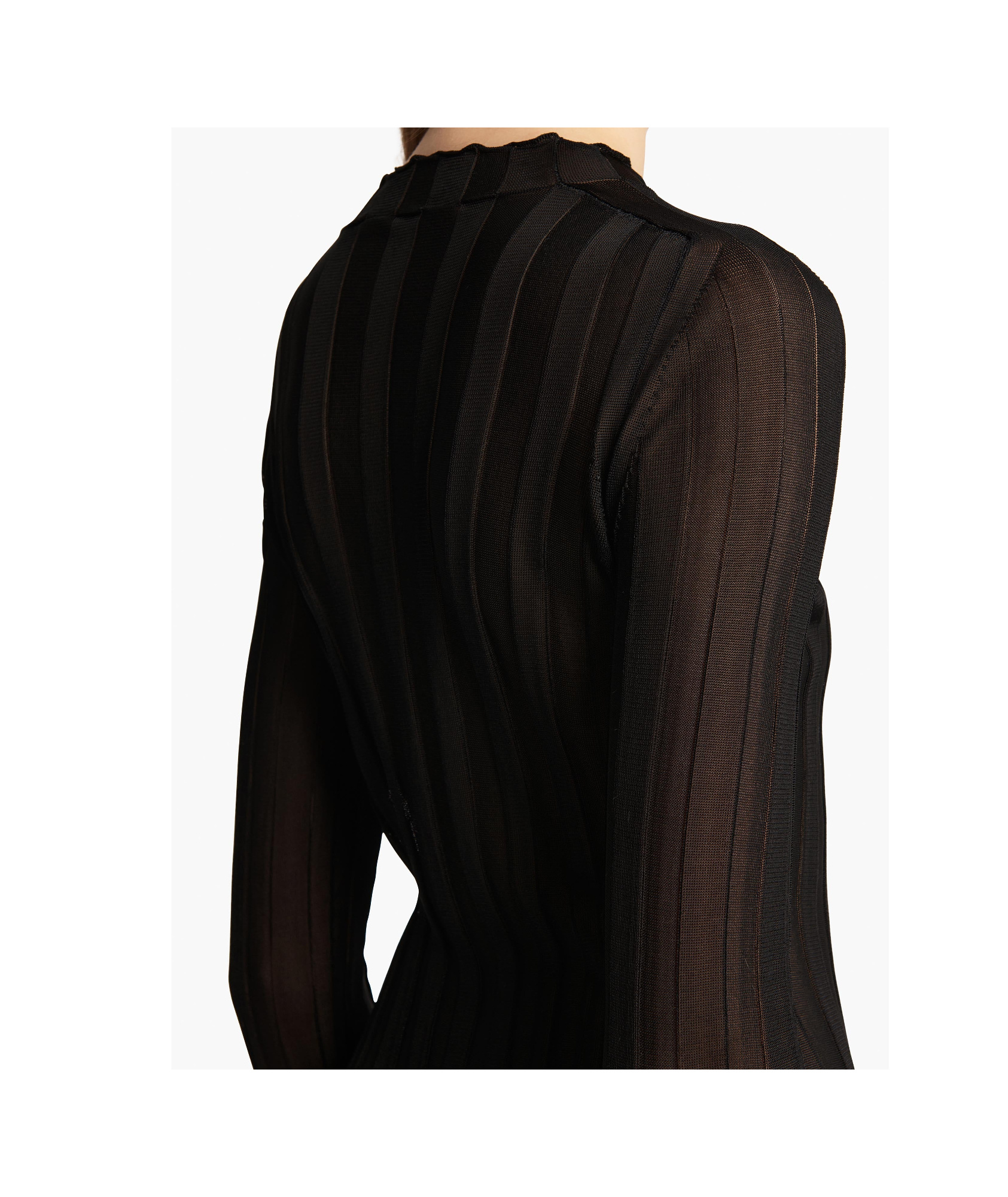 KHAITE CREW NECK LONG SLEEVE TOP