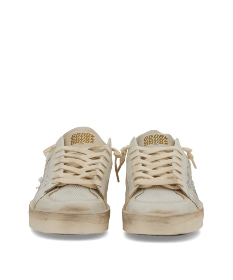 Golden Goose Classic Stardust Sneakers For Men In Nude